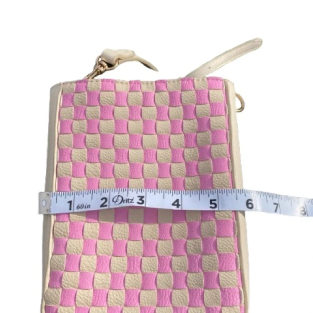 Universal Thread Pink and Cream Crossbody Bag Purse